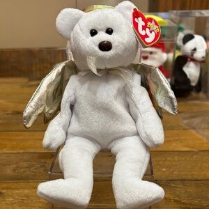Ty Beanie Baby Halo II angel bear